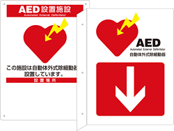 AED表示看板