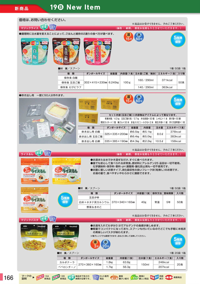 安全用品カタログ P.166-新商品 New Item (5)／新商品 New Item (5)