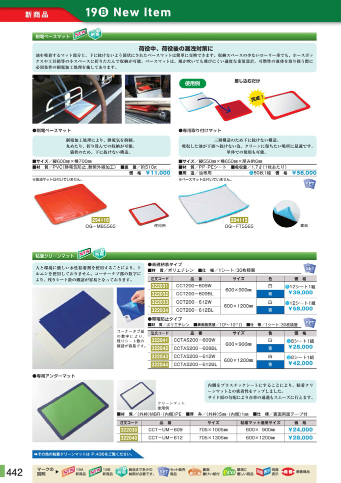 安全用品カタログ P.442-新商品 New Item (3)／新商品 New Item (3)